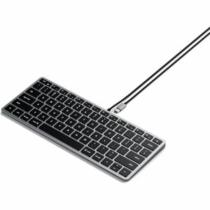 Satechi Slim W1 USB-C klávesnice US vesmírně šedá