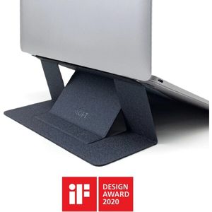 MOFT nalepovací stojánek na laptop stříbrný