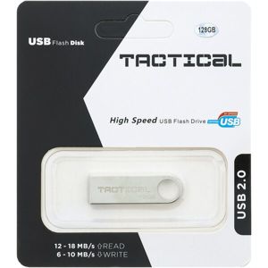 Tactical USB 2.0 Flash disk 128GB stříbrný