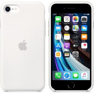 Apple silikonový kryt iPhone SE (2020) bílý