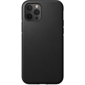 Nomad Rugged Leather MagSafe kryt Apple iPhone 12/12 Pro černý