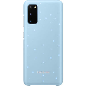 Samsung EF-KG980CL zadní kryt s LED diodami Galaxy S20 modrý