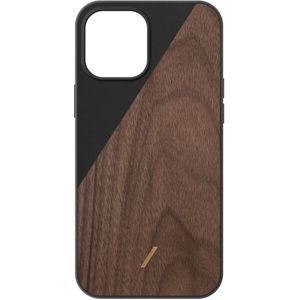 Native Union Clic Wooden dřevěný kryt iPhone 12 Pro Max černý
