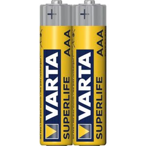 Varta R03/2P Superlife zinko-uhlíková baterie AAA (2ks)