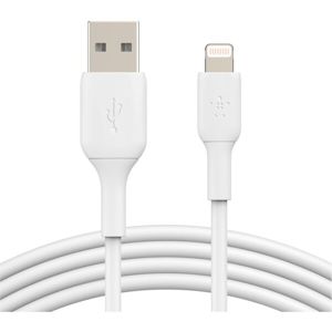 Belkin BOOST Charge Lightning/USB-A kabel, 15cm, bílý