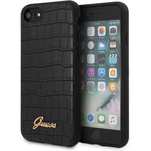 Guess Croco kryt iPhone SE (2020)/8/7 černý