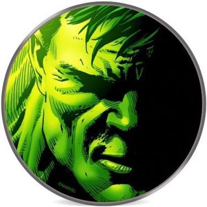Smarty licencovaná bezdrátová Qi nabíječka 10 W Hulk zelená