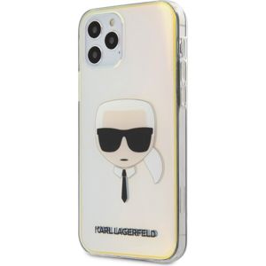 Karl Lagerfeld PC/TPU Head kryt iPhone 12 Pro Max 6.7" duhové