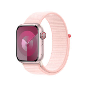 Apple Watch 41/40/38mm světle růžový provlékací sportovní řemínek