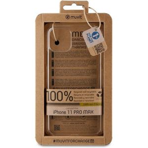 Muvit For Change Recycletek recyklovaný kryt iPhone 11 Pro Max čirý