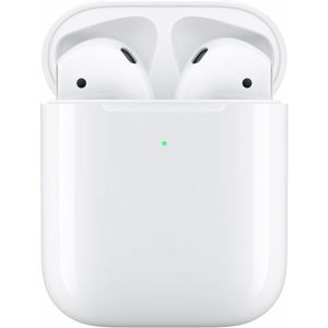 Apple AirPods bezdrátová sluchátka s bezdrátovým pouzdrem (2019) bílá