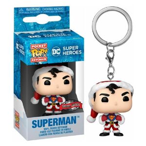 Funko POP! Keychain: DC Holiday- Superman(WMT)