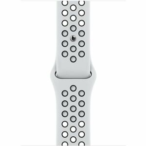 Apple Watch Nike sportovní řemínek 45/44/42mm platinový/černý