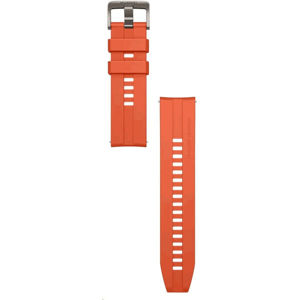 Huawei silikonový 22mm řemínek Watch GT/GT2 oranžový
