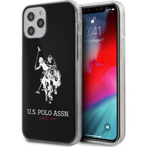 U.S. Polo PC/TPU Big Horse kryt iPhone 12/12 Pro 6.1" černý