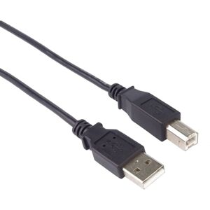 PremiumCord USB-A kabel na USB-B 0,5 m černý