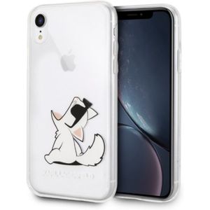 Karl Lagerfeld Fun Choupette No Rope Hard Case iPhone XR čiré