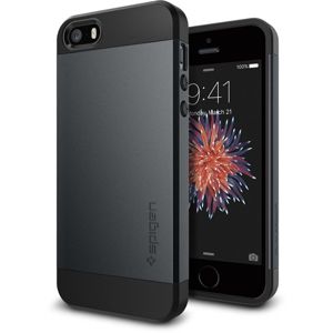 Spigen Slim Armor kryt Apple iPhone SE/5S černý