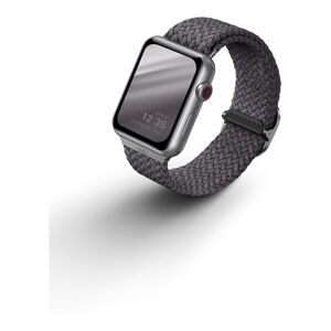 UNIQ Aspen Braided řemínek pro Apple Watch 45/44/42mm šedý