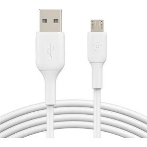 Belkin BOOST Charge MicroUSB/USB-A kabel, 1m, bílý