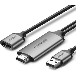 UGREEN USB to HDMI Digitální AV Adaptér 1,5m šedý