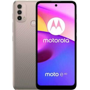 Motorola Moto E40 4+64GB Dual SIM růžový