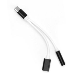 Smarty adaptér 3,5mm/USB-C/USB-C charging černý