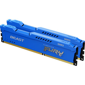 Kingston FURY Beast 16GB 1600MHz DDR3 CL10 DIMM (2x8GB) Blue