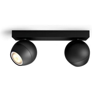 Philips HUE 2ks Buckram Bluetooth bodové LED svítidlo černé