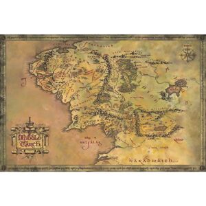 Plakát The Lord of the Rings - Middle Earth (66)