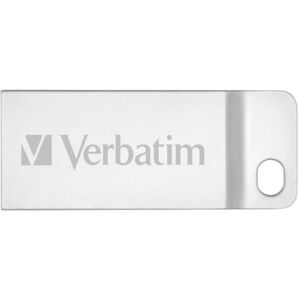 VERBATIM Flash Disk 16GB Metal Executive, USB 2.0, stříbrný