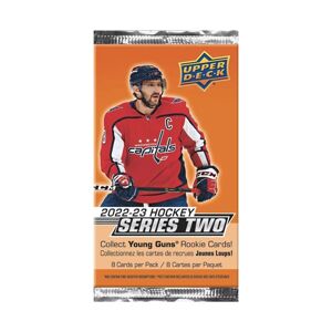 Hokejové karty Upper Deck - 22-23 Series 2 Hockey Retail Balíček