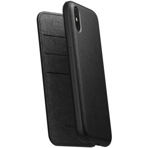 Nomad Folio Leather case pouzdro Apple iPhone XS Max černé