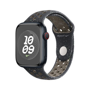Apple Watch 49/45/44/42mm Midnight Sky sportovní řemínek Nike M/L