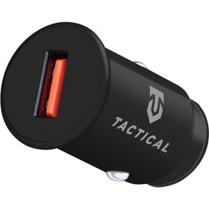 Tactical USB-A QC 3.0 autonabíječka černá