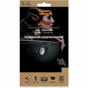 PanzerGlass™ Edge-to-Edge pro Apple iPhone 13 mini s čirým Swarovski CamSlider®