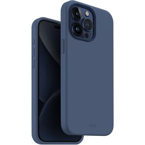 UNIQ Lino Hue MagClick ochranný kryt iPhone 15 Pro Max Navy (modrý)