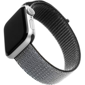 FIXED Nylon Strap nylonový pásek pro Apple Watch 44mm/ Watch 42mm šedý