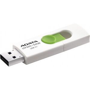 ADATA Flash Disk 64GB UV320 USB 3.1 Dash Drive bílá