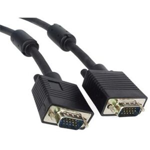 PremiumCord Kabel k monitoru HQ (Coax) 2x ferrit,SVGA 15p, DDC2,3xCoax+8žil, 25m