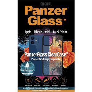 PanzerGlass ClearCase AntiBacterial Black Edition Apple iPhone 12 mini černý