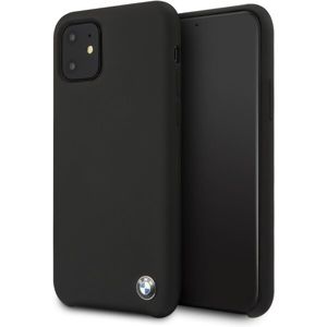 BMW Signature silikonový kryt iPhone 11 černý