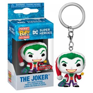 Funko POP! Keychain: DC Holiday- Joker(WMT)