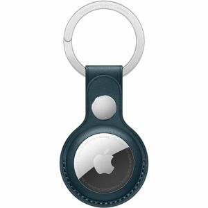 Apple AirTag kožená klíčenka baltsky modrá