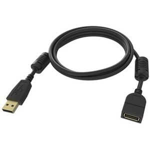 Vision 5m USB 2.0 prodlužovací kabel černý