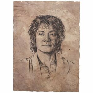 Art print Lord of the Rings - Portrait of Bilbo Baggins