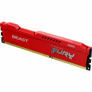 Kingston FURY Beast 8GB 1600MHz DDR3 CL10 DIMM Red