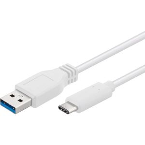 Smarty kabel USB-C - USB 3.0 0,5m bílý