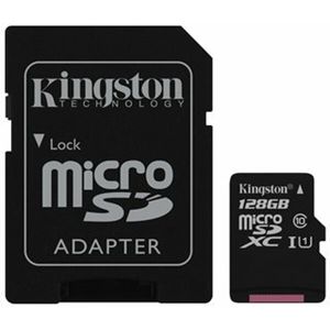 Kingston Canvas Select MicroSDXC 128 GB - UHS-I U1 / Class10 + adaptér