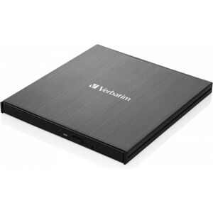 VERBATIM externí mechanika Slimline Blu-ray vypalovačka (USB 3.1, USB-C) + Zdarma BR Disc 25GB + NER